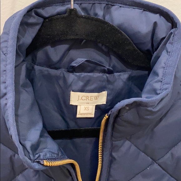Jcrew Navy Vest XS - Picture 2 of 4
